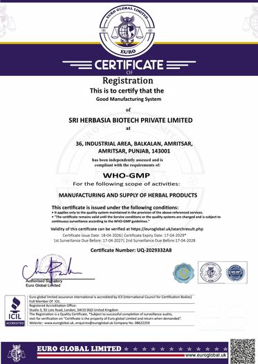 WHO-GMP — Good Manufacturing Practice